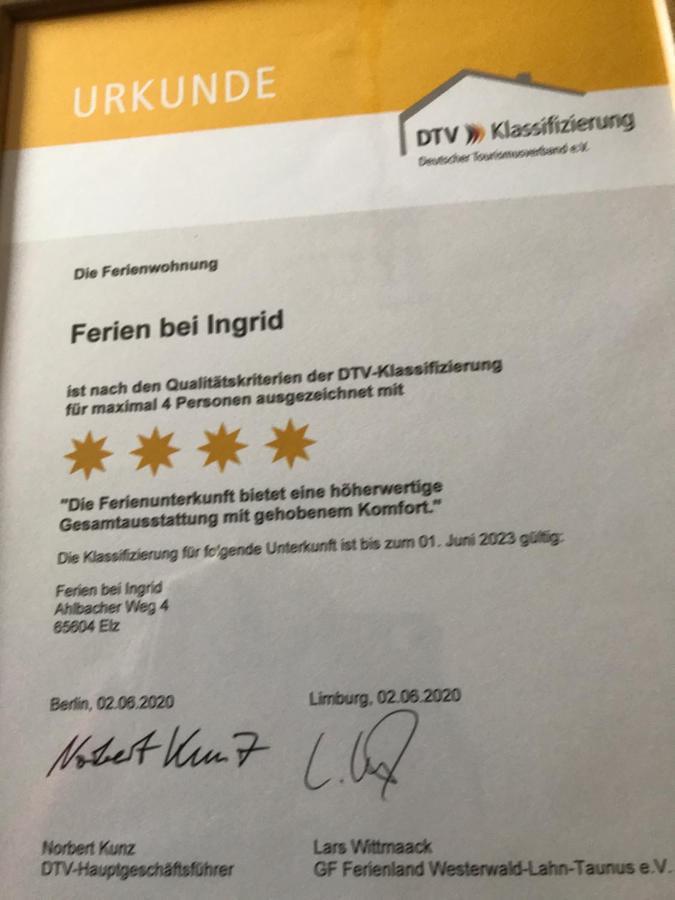 Ferienwohnung Bei Ingrid Elz Luaran gambar